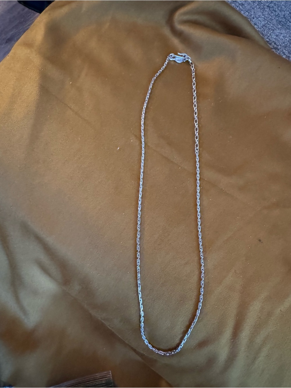 Silver Rope Chain Necklace - Women Jewelry